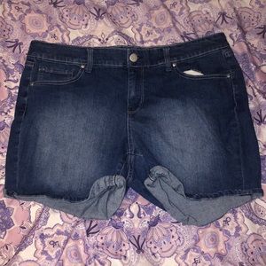 2 for $10 Cuffed midi short